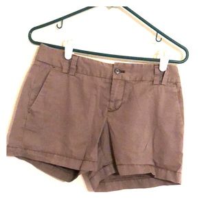 Tan classic shorts